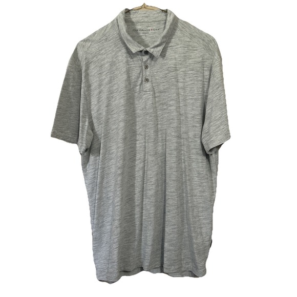 John Varvatos Other - John Varvatos U.S.A. L‎ Men's Short Sleeve Polo Shirt Designer RN102515 CA26889